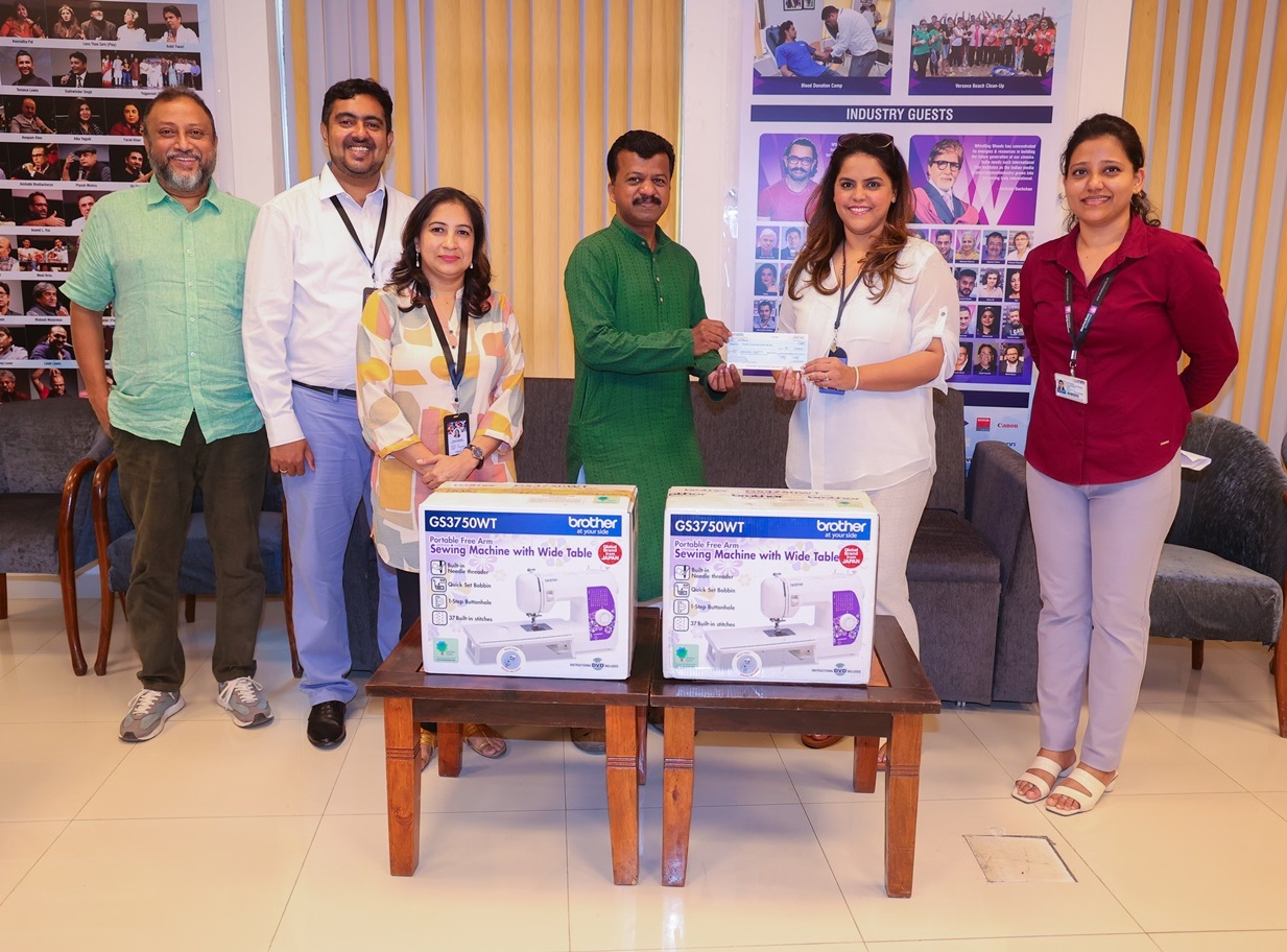 WWI School of Fashion Donates Sewing Machines to Vision Rescue NGO's Tailoring Unit