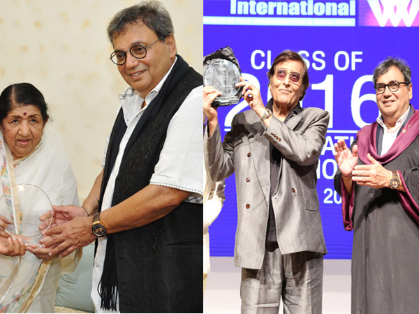 Subhash Ghai, Lata Mangeshkar, Vinod Khanna