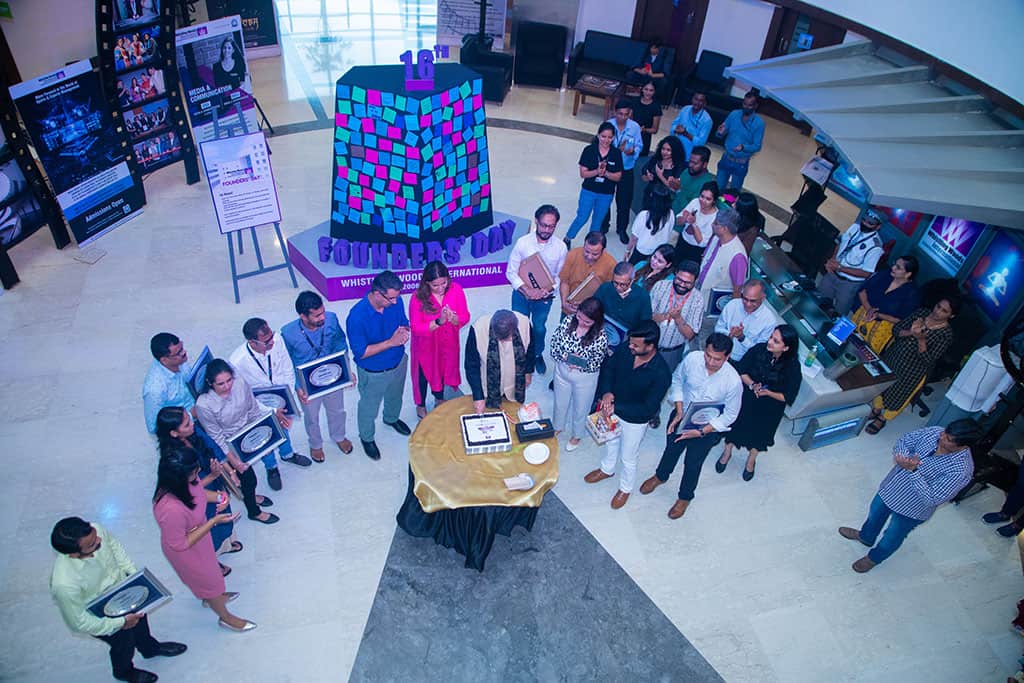 16th Founders' Day celebration at Whistling Woods International - WWI