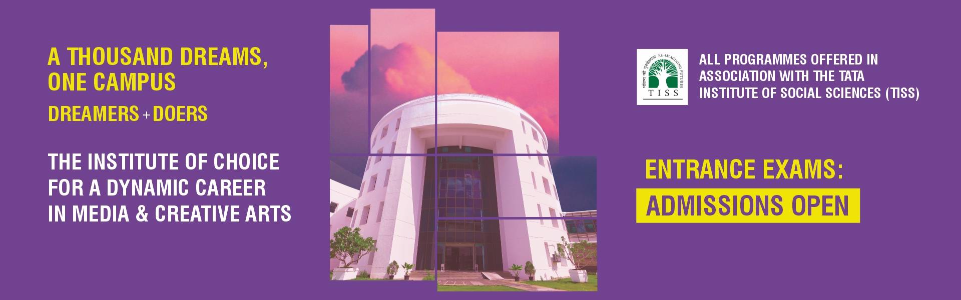 Admissions Open Homepage Banner (without dates)