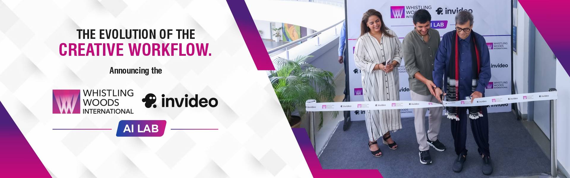 Invideo AI Lab Homepage Banner