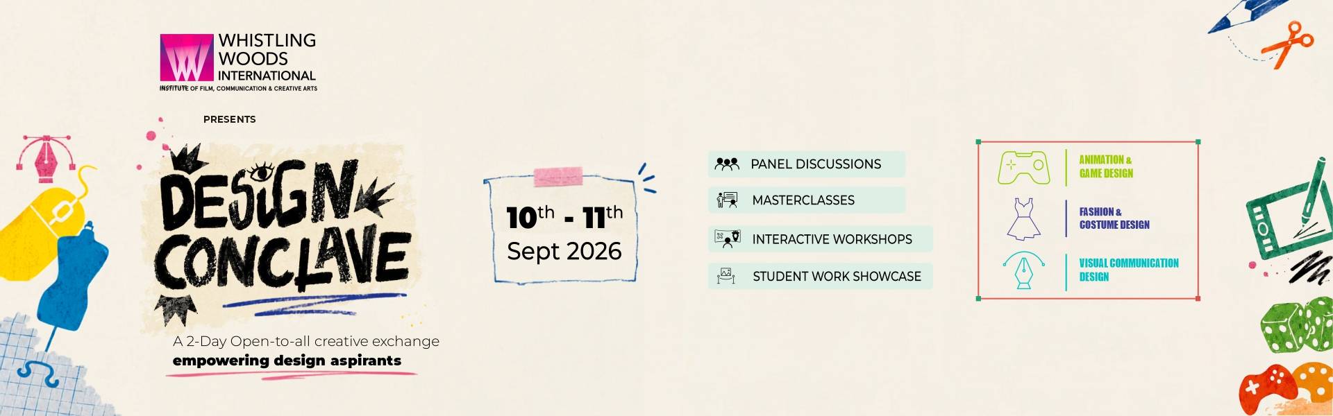 Design Conclave Homepage Banner